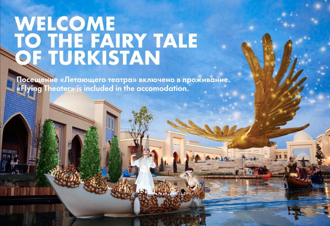 Karavansaray Turkistan Hotel - Free Flying Theatre Entrance Екстер'єр фото