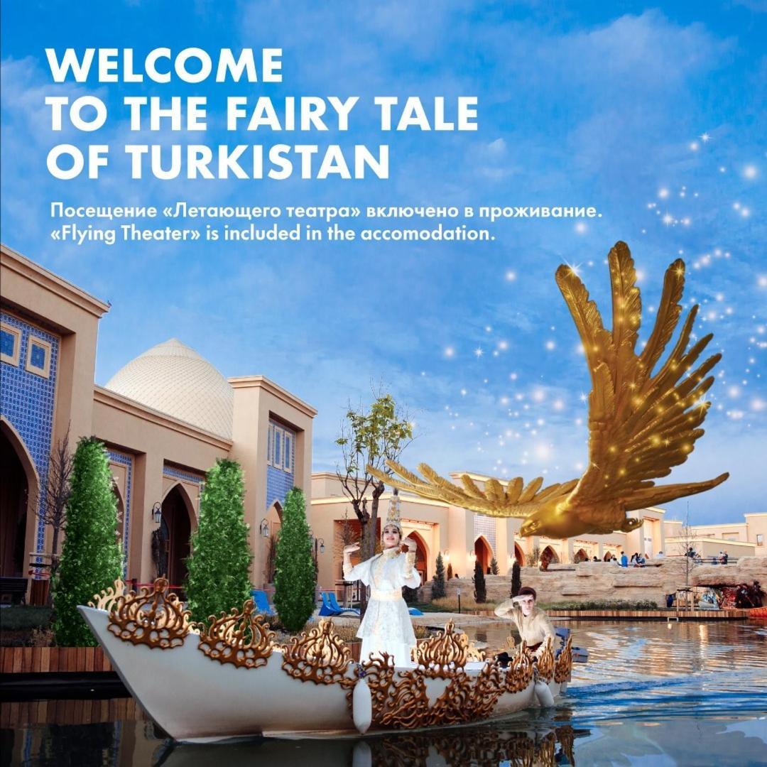 Karavansaray Turkistan Harbour Hotel -Flying Theatre Access Екстер'єр фото The poster of the project